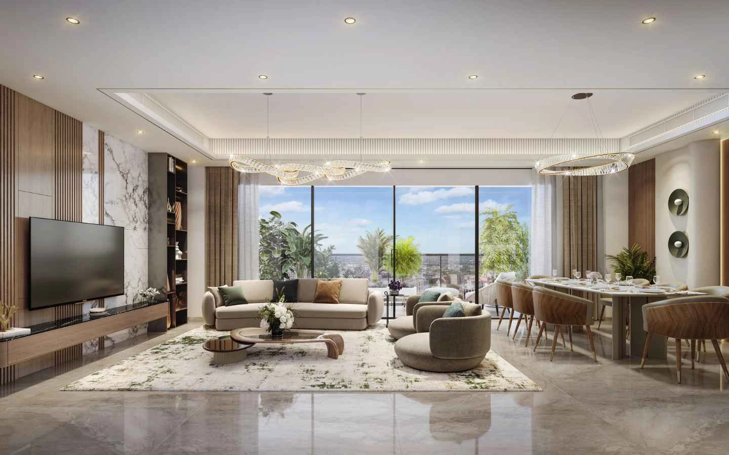the dualis living room
