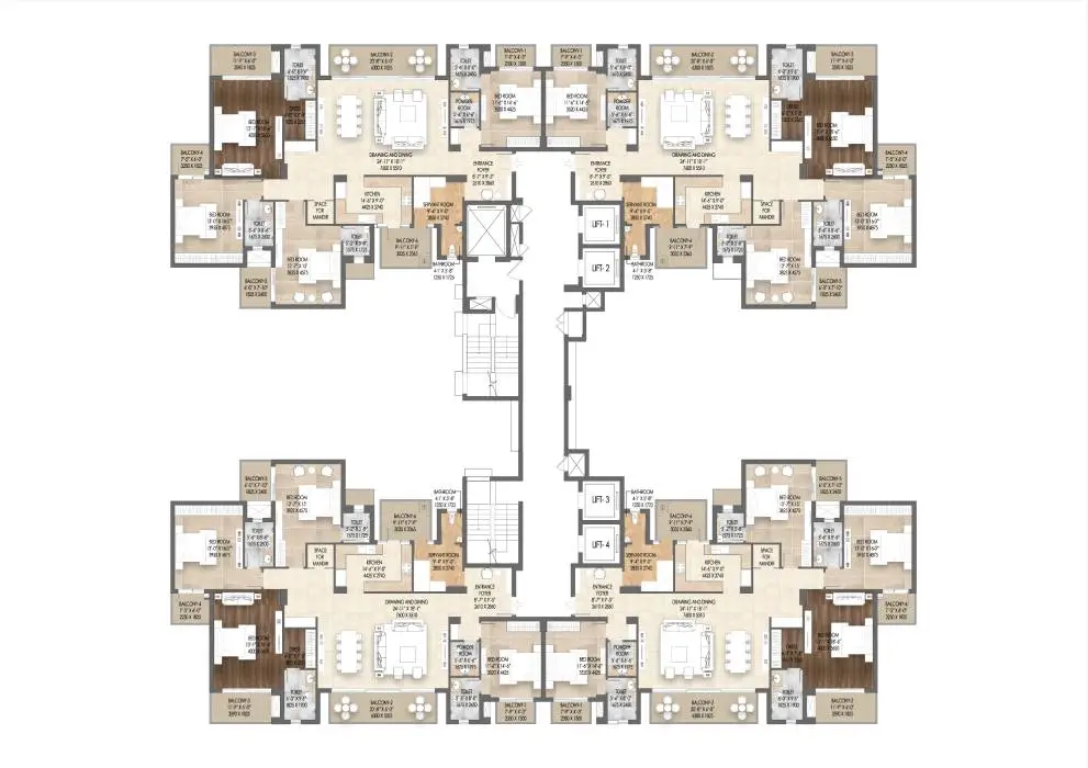 3 BHK Plan