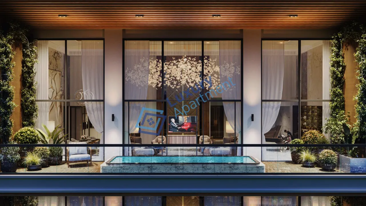 amartworld the edition living room outside view