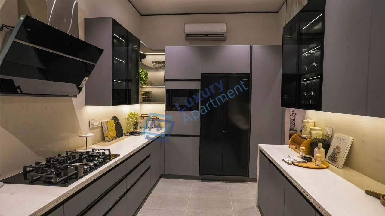 whiteland the aspen modern kitchen