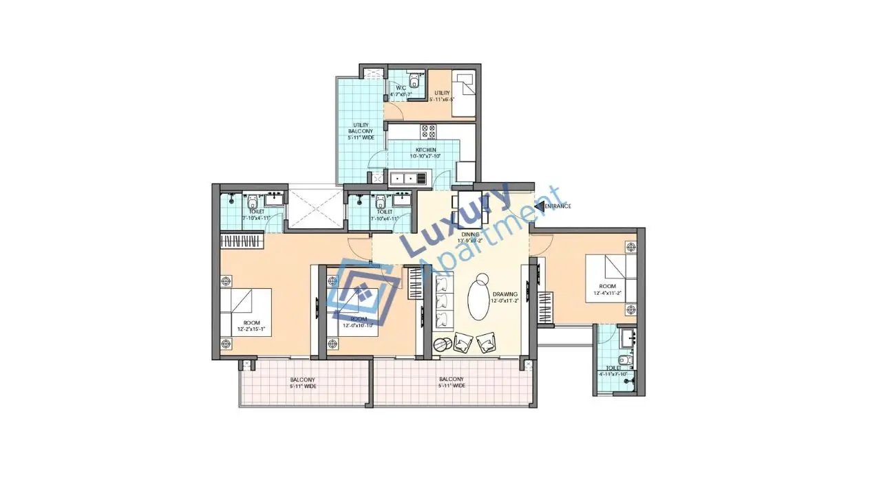 3BHK Plan