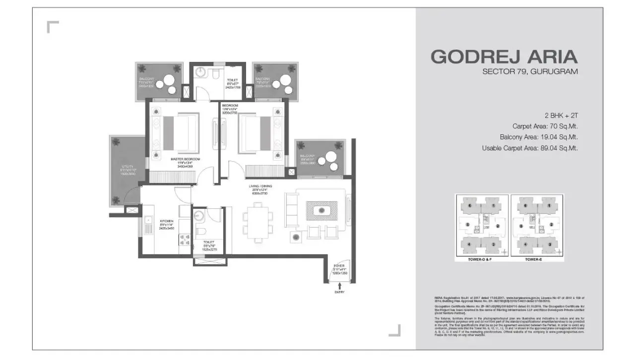 2BHK Plan
