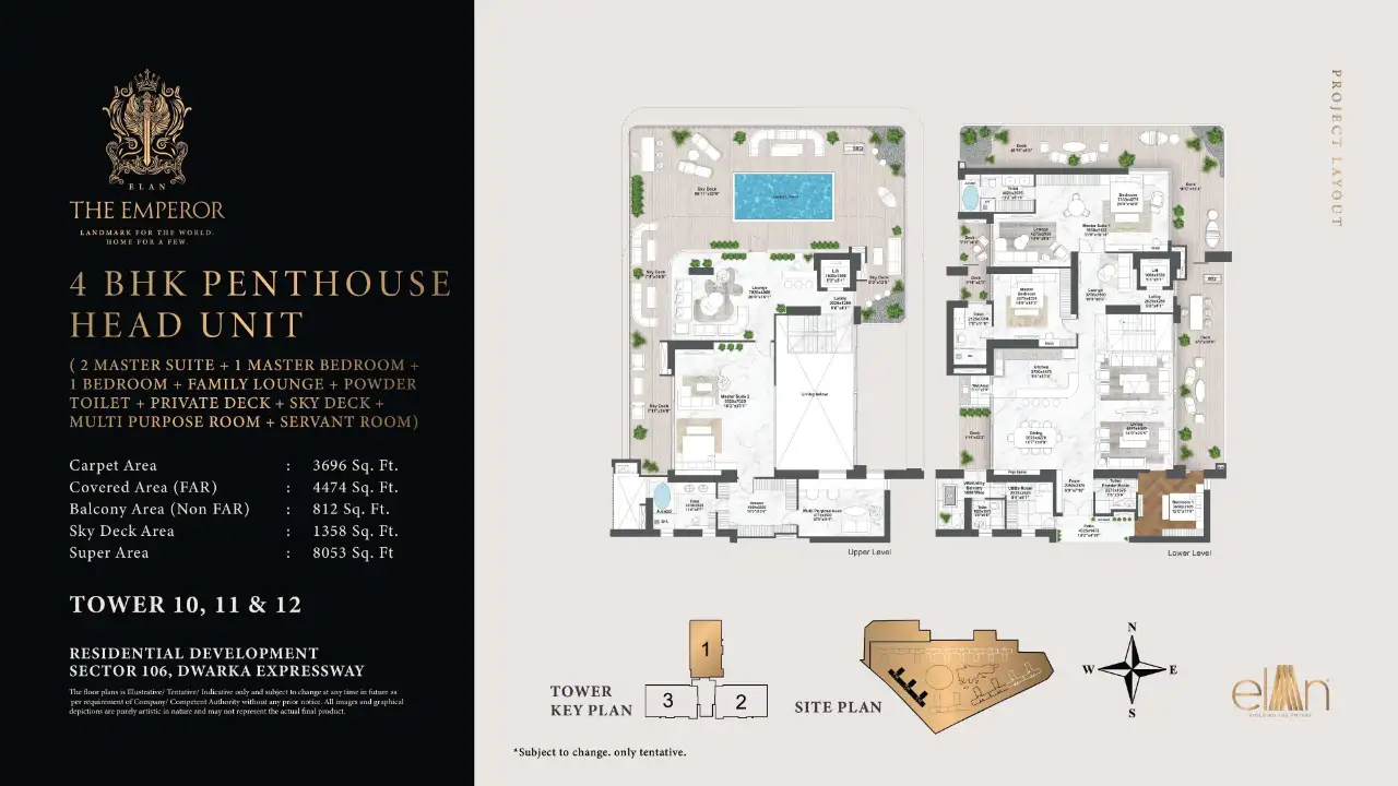 4 BHK Unit Plan
