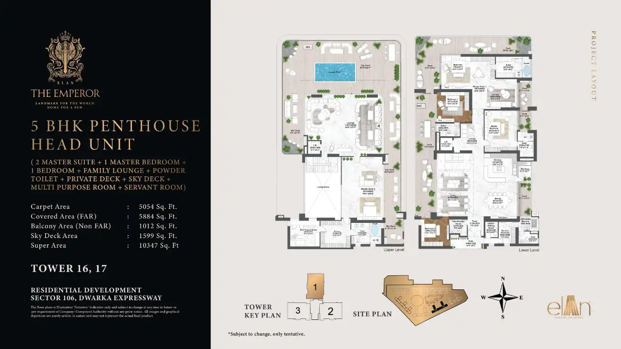 5 BHK Unit Plan