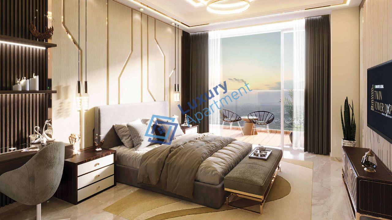 Signature Twin Tower DXP master bedroom