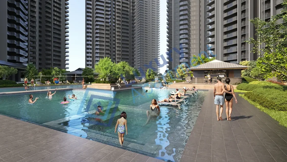Krisumi Waterside Residences swimming pool