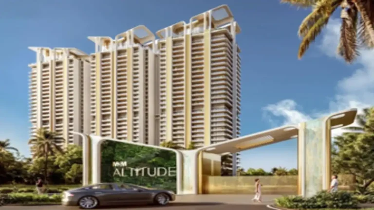 m3m altitude entrance view