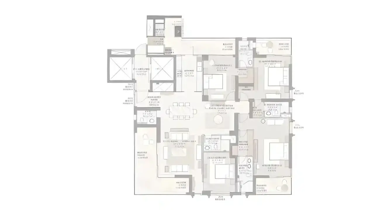 4 BHK Plan