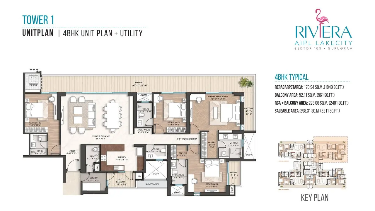 4 BHK Plan